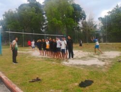 UKM Voli Polman Negeri Babel Latihan Tanpa Batas, Siap Taklukkan Kompetisi