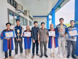 Dua Gelar Juara Sekaligus, Tim Robot Polman Babel Mendominasi Kompetisi di UBB