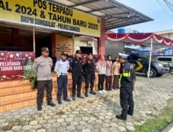 Dukung Polri, Senkom Kawal Keamanan Natal dan Tahun Baru 2025 di Pos Terpadu BKPM Sungailiat