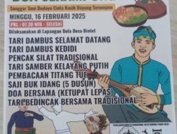 Tradisi Titang Tue di Desa Bintet, Doa Sekampung, Seni Budaya, dan Festival Ekonomi Kreatif